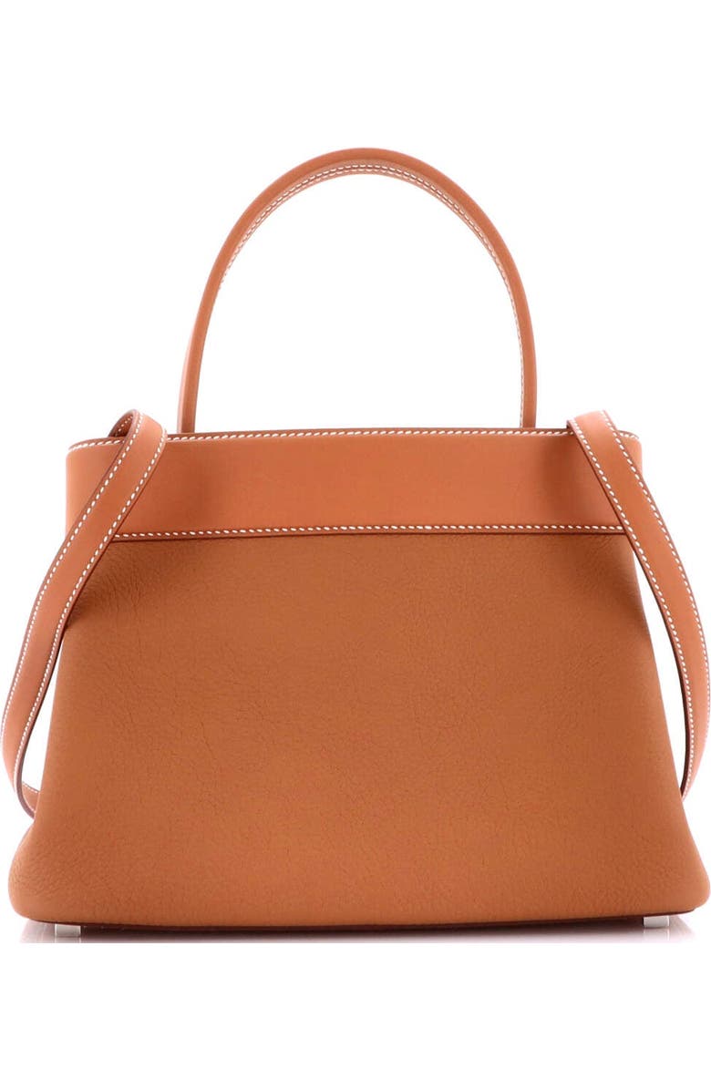 Pre-Owned Hermes Medor Handbag Togo, Alternate, color, Gold