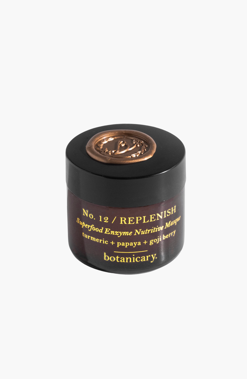 Botanicary No. 12 Replenish Superfood Enzyme Nutritive Masque In Brown