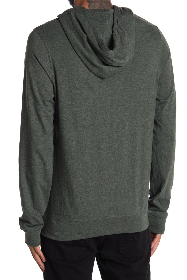 Supersoft Hoodie, Alternate, color, HEATHER DARK GREEN