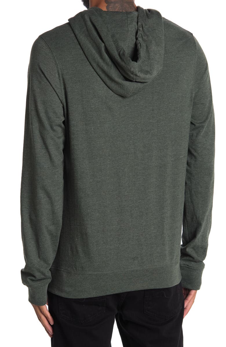 UNSIMPLY STITCHED Supersoft Hoodie, Alternate, color, Heather Dark Green