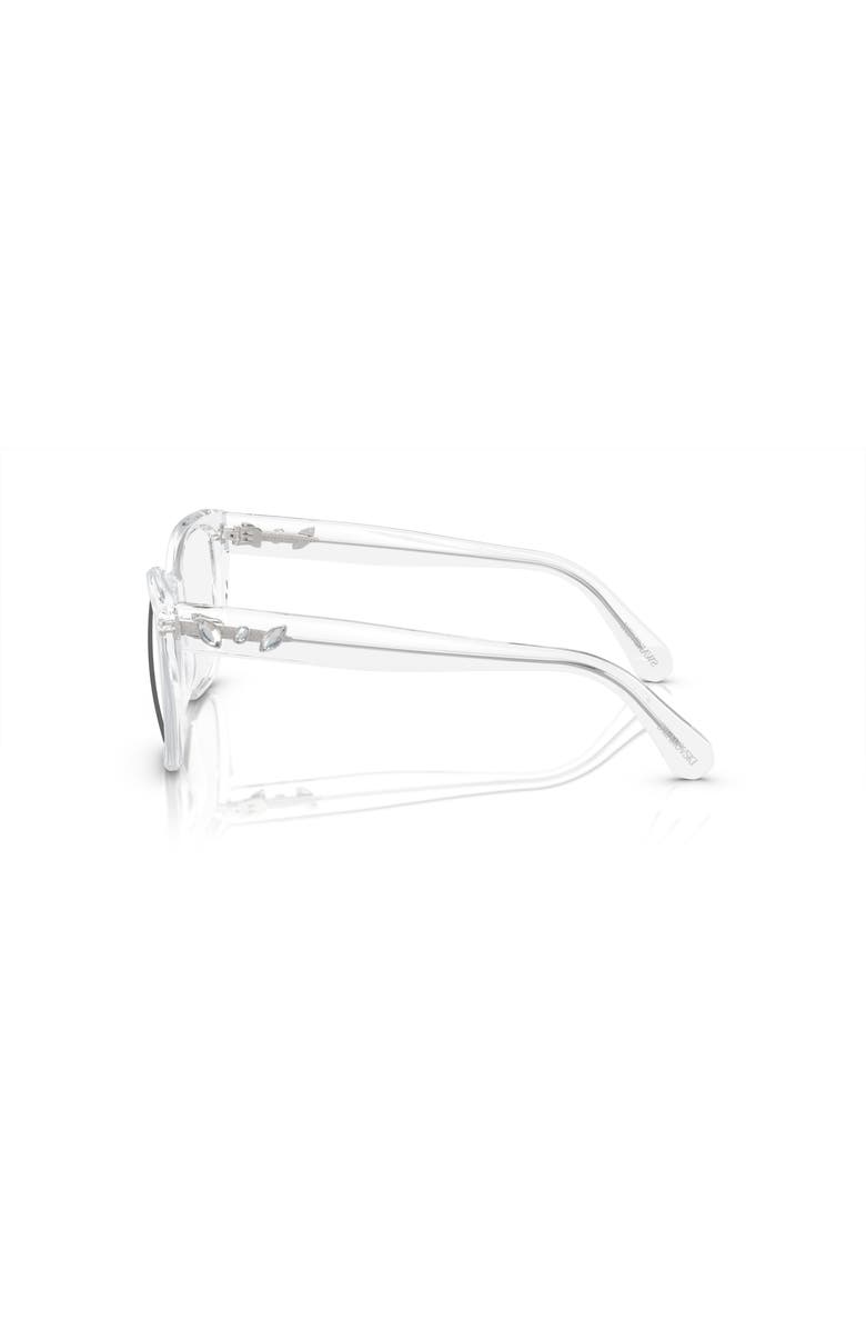 Swarovski 53mm Irregular optical glasses, Alternate, color, Transparent
