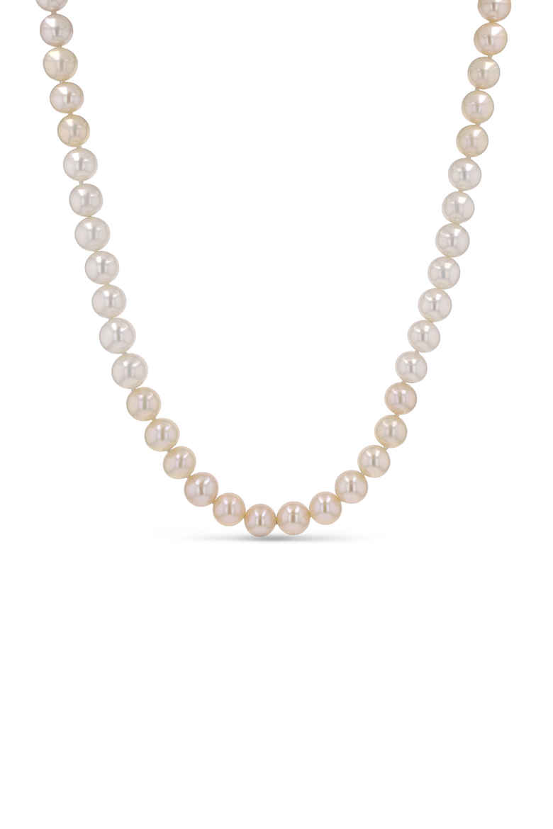 14K Pink Ombre Pearl Necklace, Main, color, Pink Ombre
