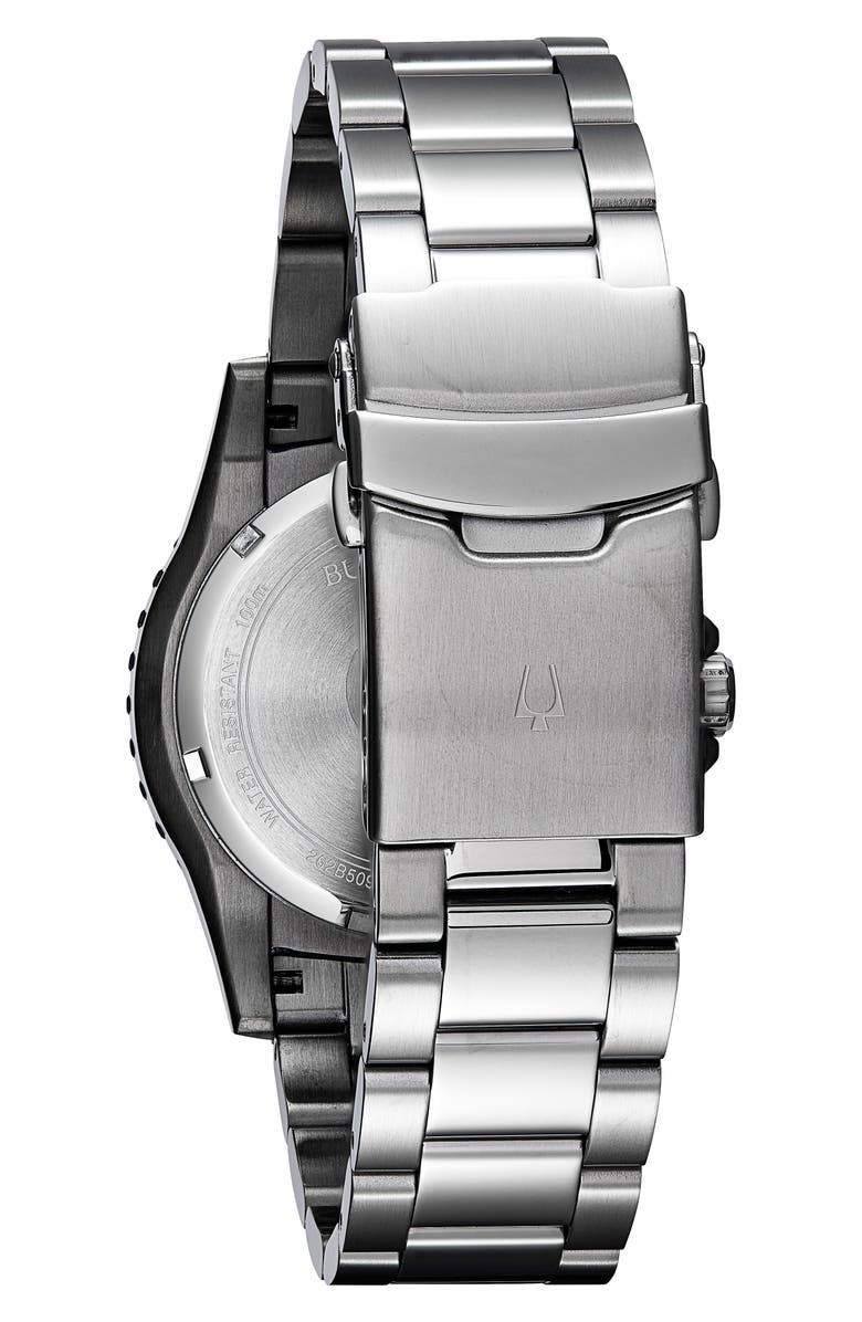 BULOVA Chronograph Quartz Bracelet Watch, 44mm, Alternate, color,