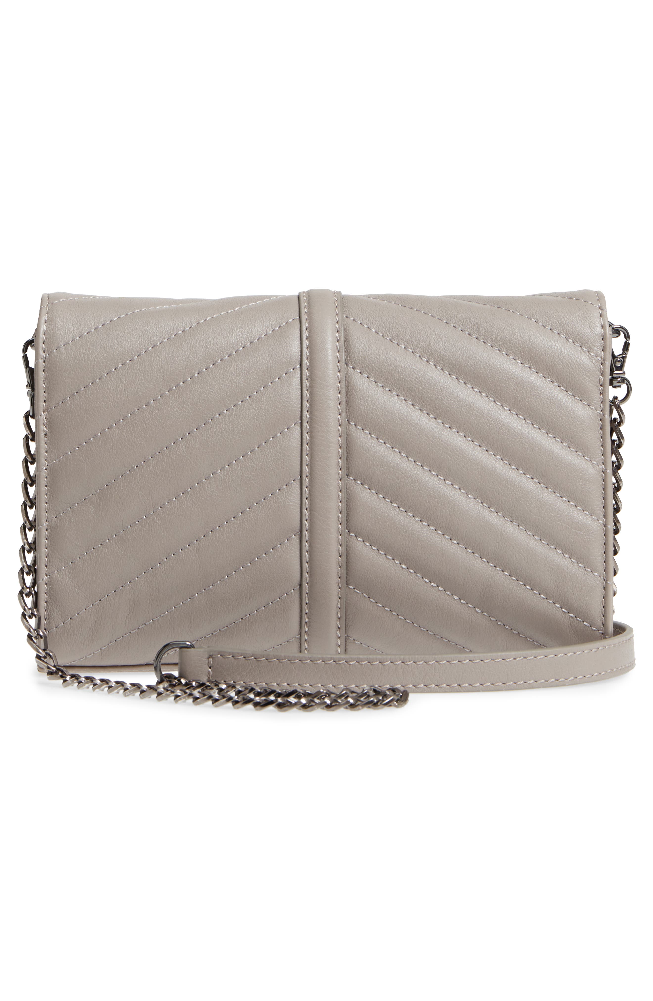 Botkier Dakota Quilted Leather Clutch, Alternate, color, 