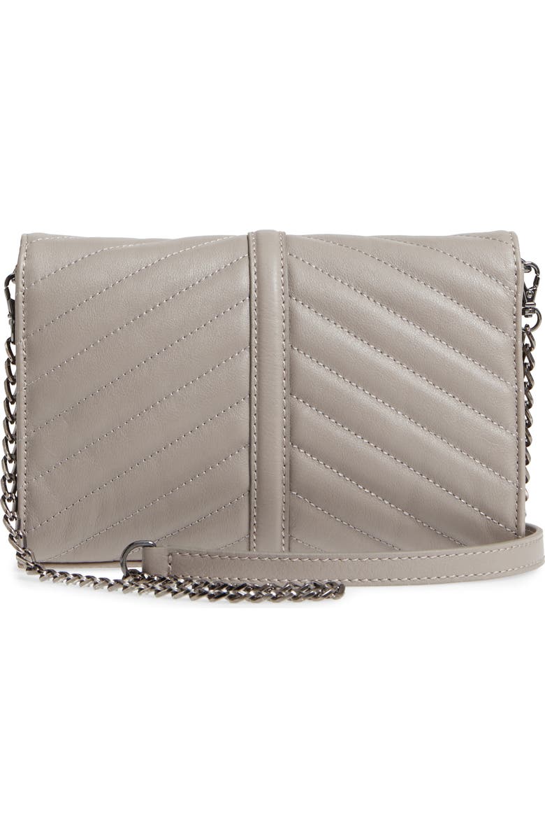 Botkier Dakota Quilted Leather Clutch, Alternate, color,