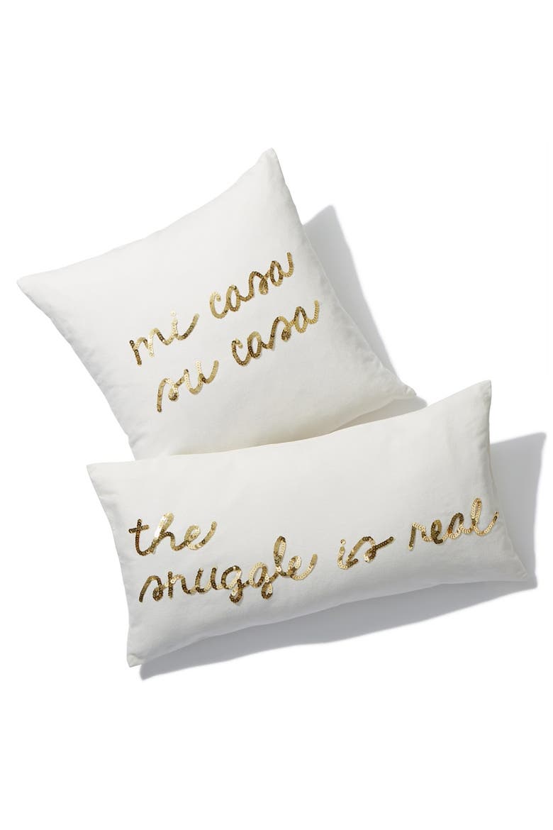 'Mi Casa, Su Casa' Pillow, Alternate, color, NATURAL