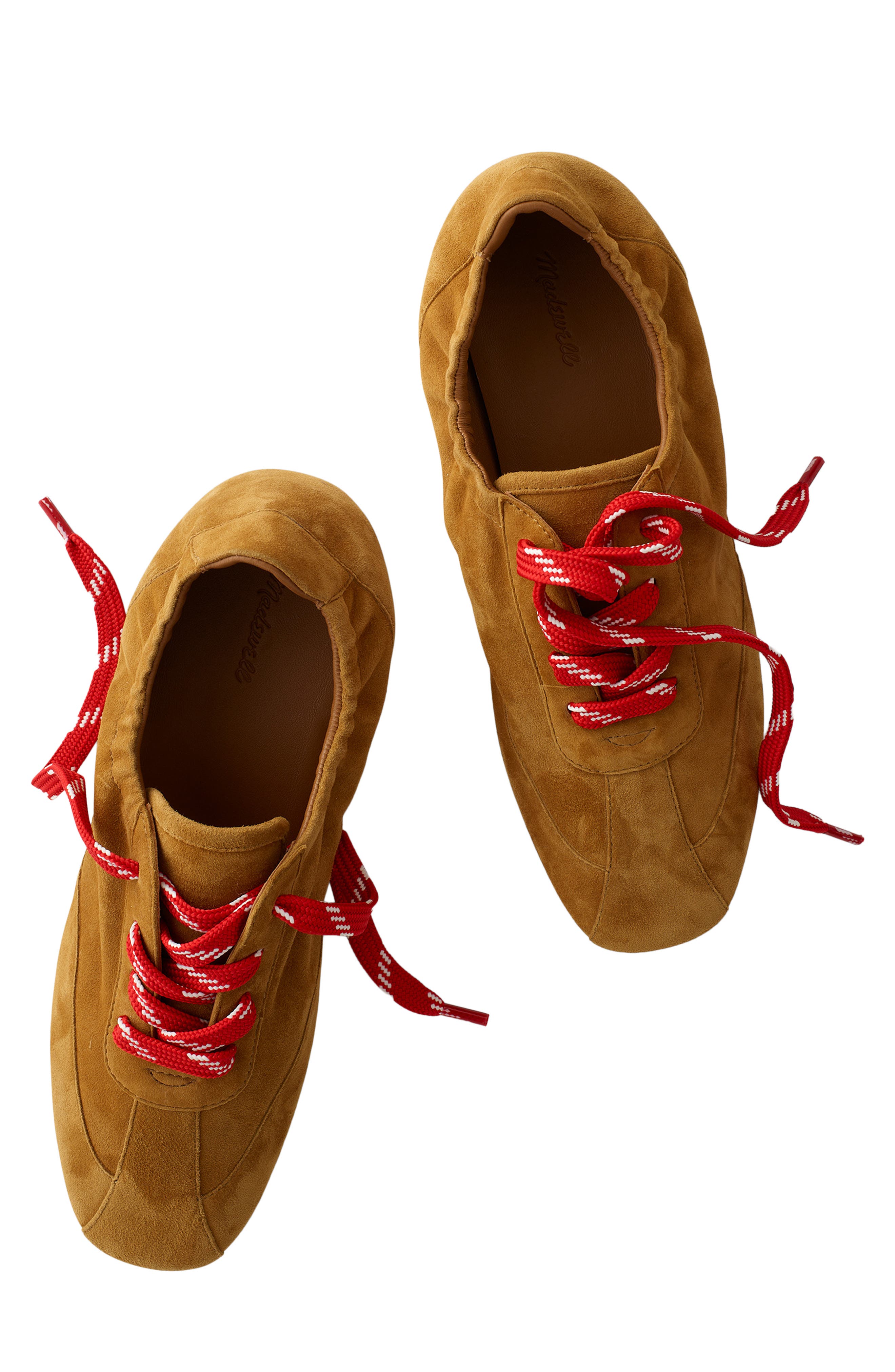 Madewell The Greta Ballet Sneaker, Alternate, color, Sand Dune