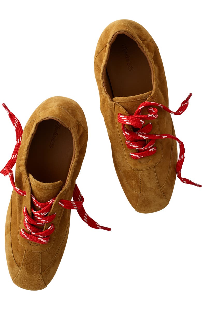 Madewell The Greta Ballet Sneaker, Alternate, color, Sand Dune