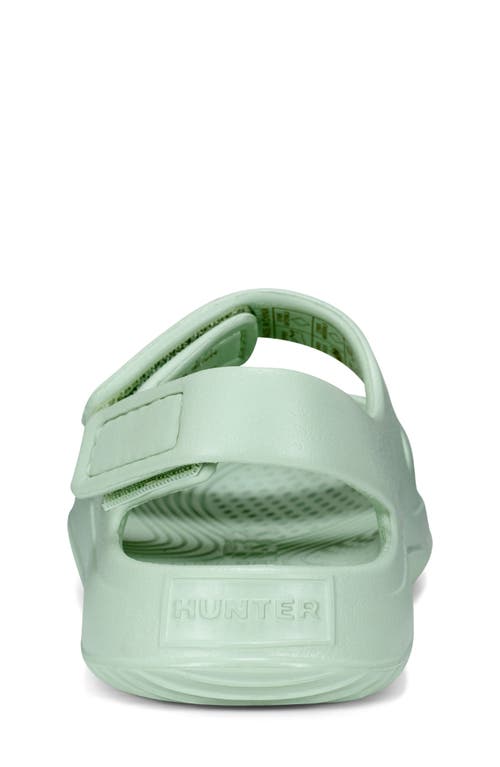 Hunter Kids' Dayan Slingback Sandal In Light Green