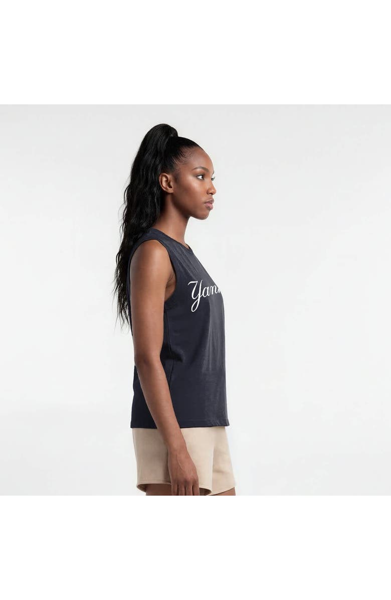 Champion Women's Champion Navy New York Yankees Muscle Tank Top, Alternate, color, Navy
