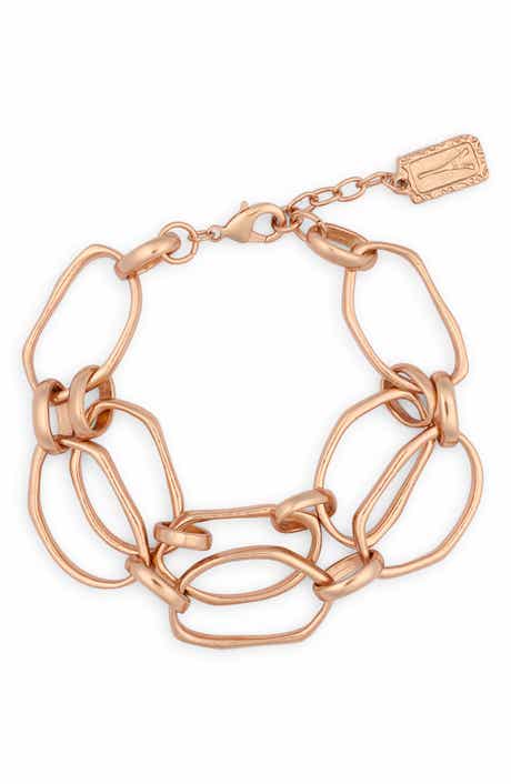 Karine Sultan Multilayer Chain Bracelet