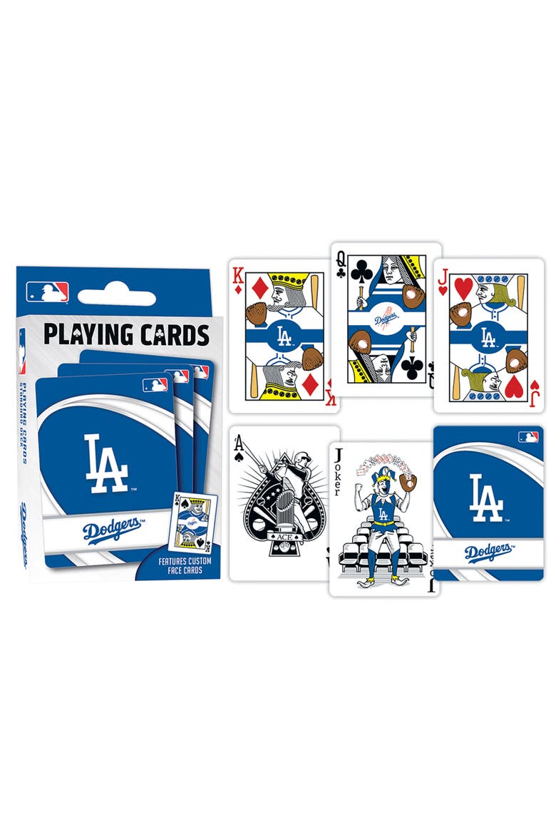 Los Angeles Dodgers Playing Cards, Alternate, color, Multicolor