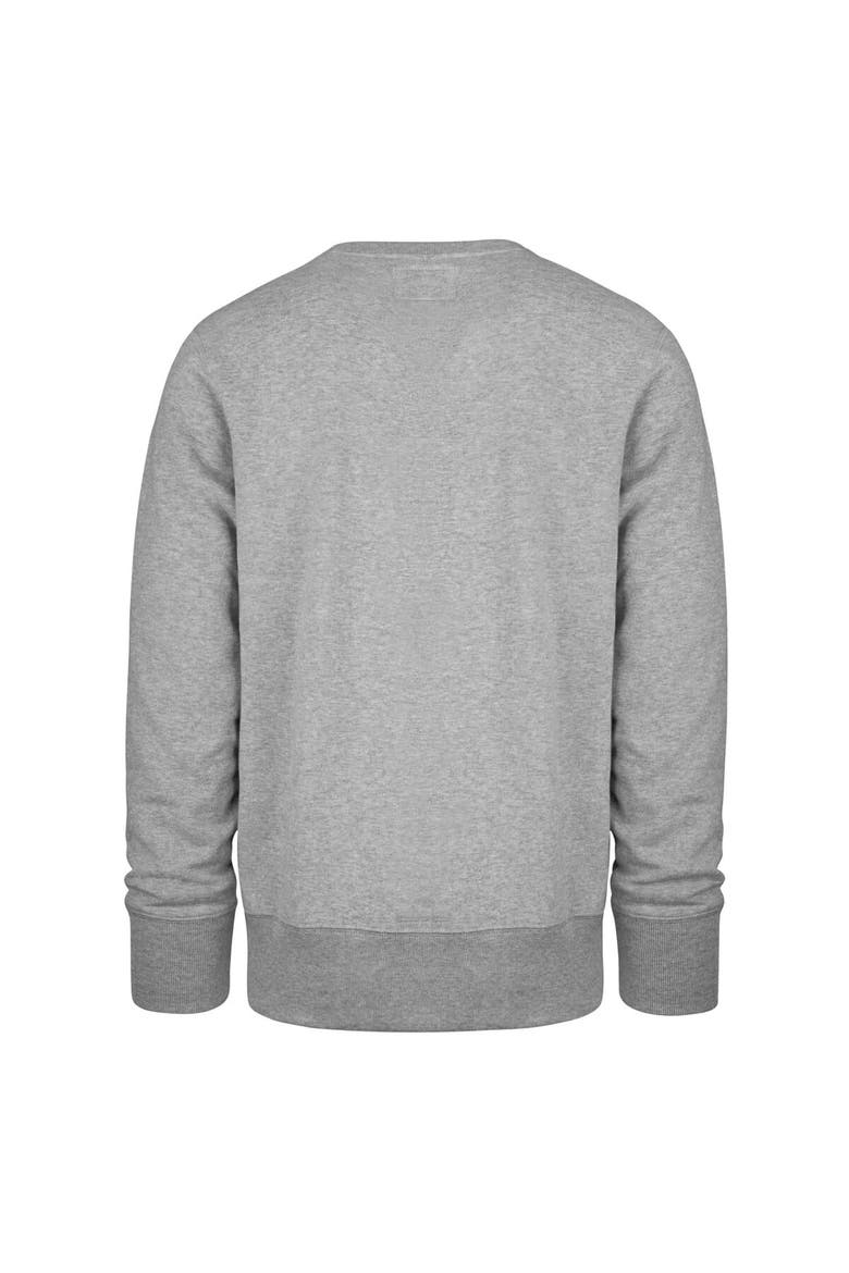 Men's '47 Gray Jacksonville Jaguars Varsity Block Headline Pullover Sweatshirt, Alternate, color, Gray