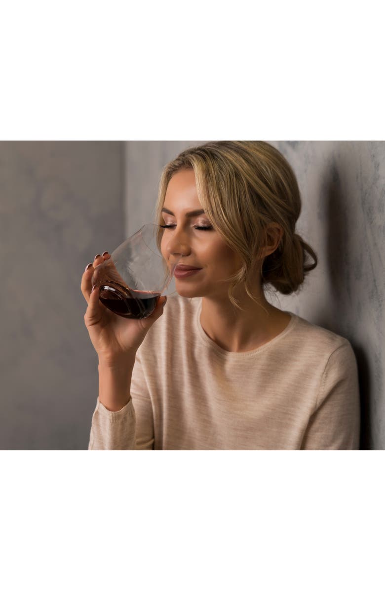 Riedel Set of 2 Stemless Wings Pinot Noir Glasses, Alternate, color,