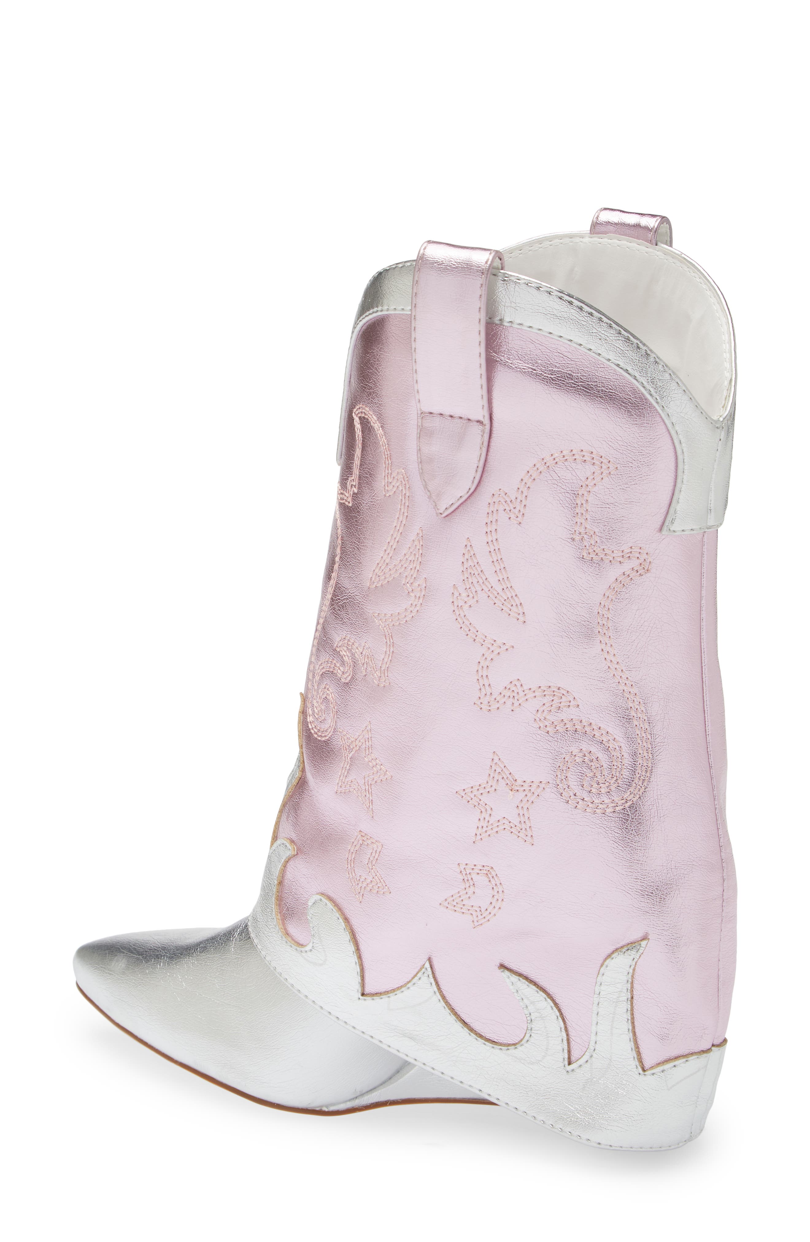 AZALEA WANG Bria Cowboy Boot, Alternate, color, 