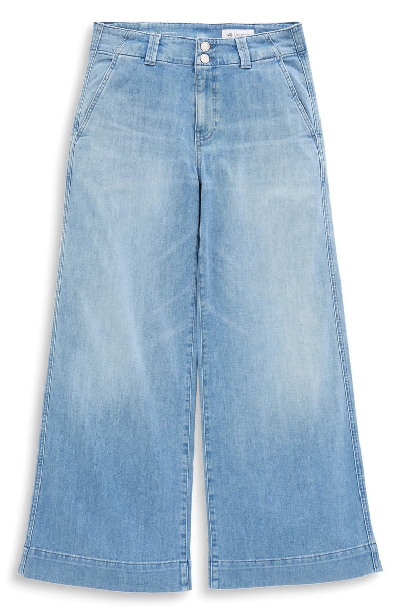 AG Stella Ankle Wide Leg Trouser Jeans, Alternate, color, Flight