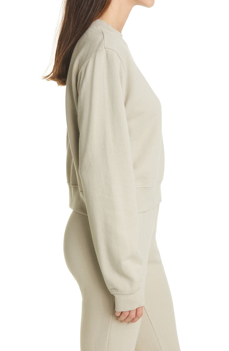 COTTON CITIZEN Milan Tie Dye Crop Sweatshirt, Alternate, color, Cashew