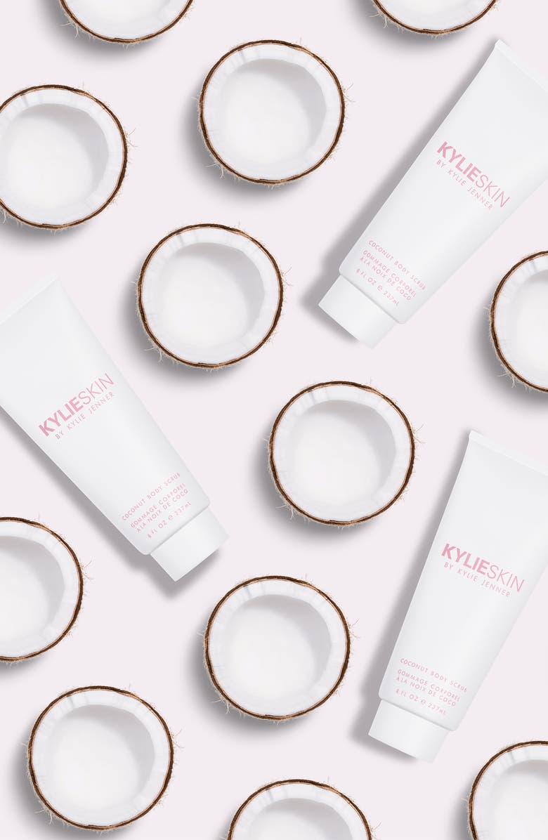 Kylie Cosmetics Coconut Body Scrub, Alternate, color,