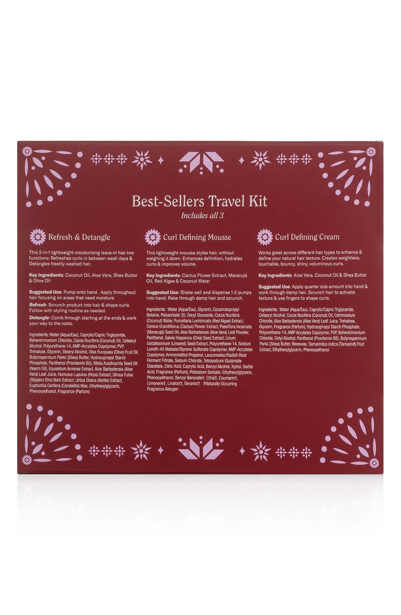 RIZOS CURLS Bestsellers 3-Piece Travel Set $33 Value, Alternate, color,