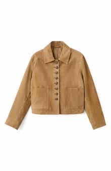 MANGO Suede Jacket