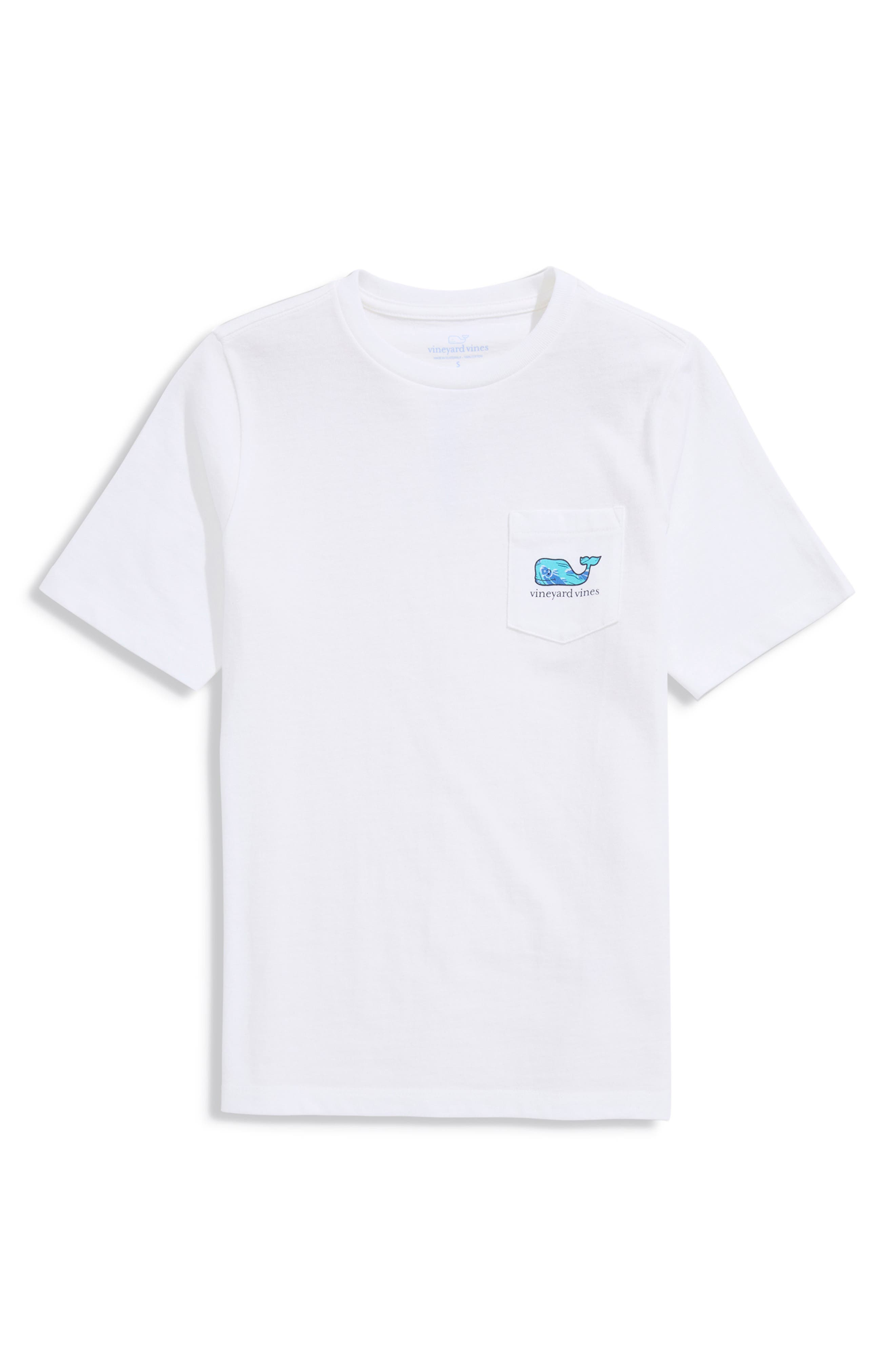 vineyard vines Kids' Whale Fill Cotton Graphic Pocket T-Shirt ...