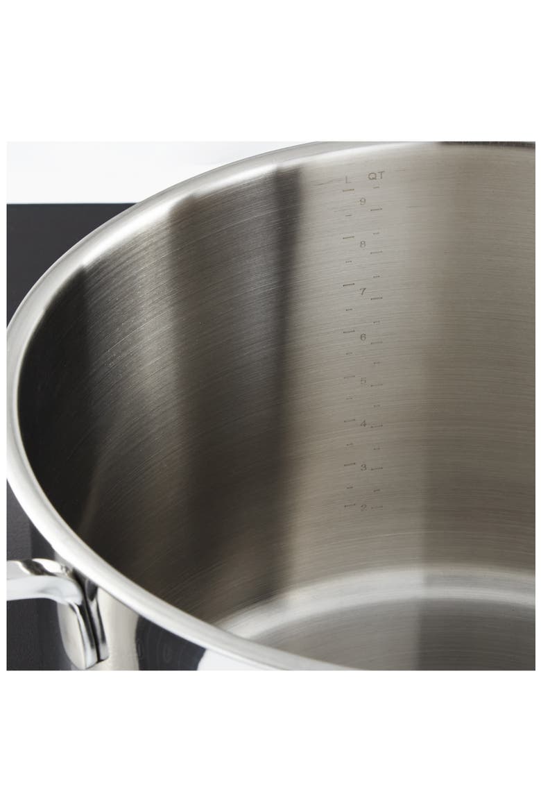 Dina Helix 10.6-Quart Stockpot, Alternate, color, SILVER