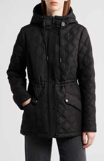 Michael Kors Diamond Quilted Hooded Jacket