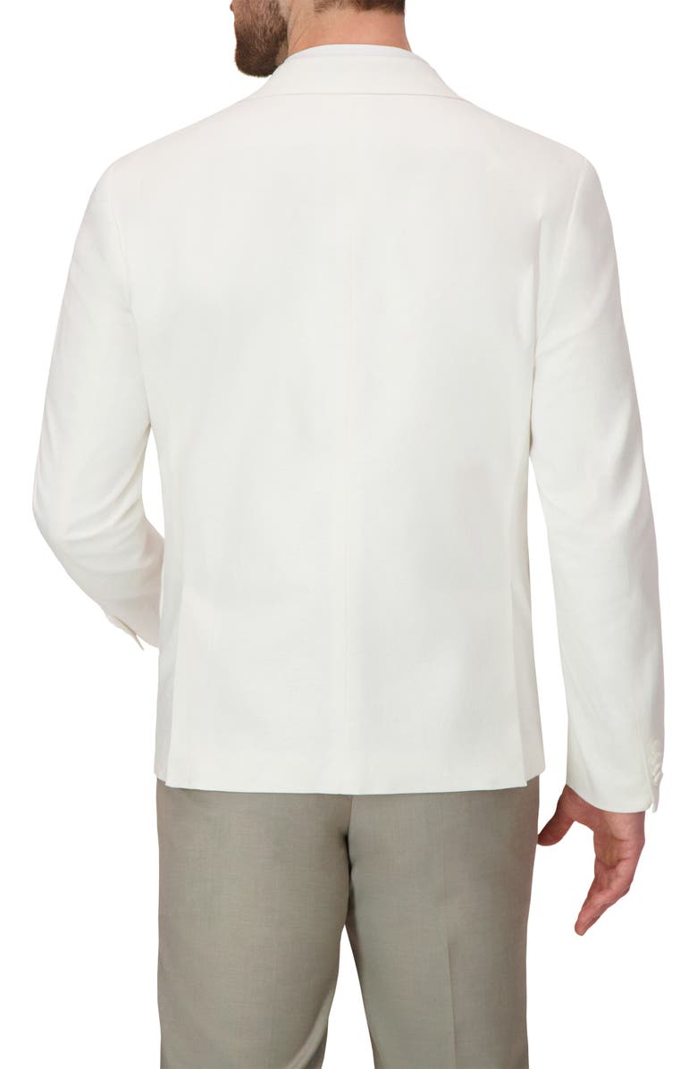 Report Collection Linen Blend Stretch Sport Coat, Alternate, color, White