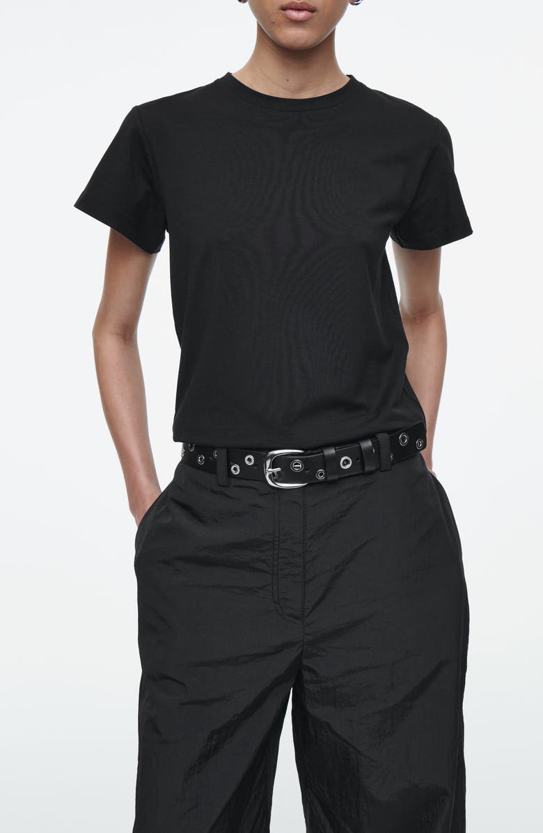 COS Shrunken T-Shirt, Main, color, 