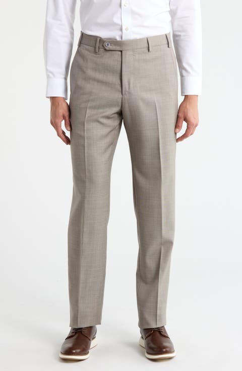Devon Wool Straight Leg Pants (Regular & Big)
