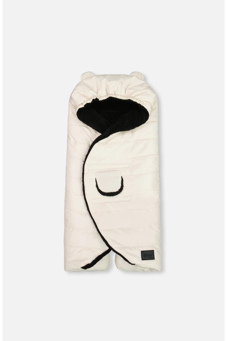 Gender Inclusive Snugly Wrap Designed for Car Seat and Stroller, Main, color, White Asparagus