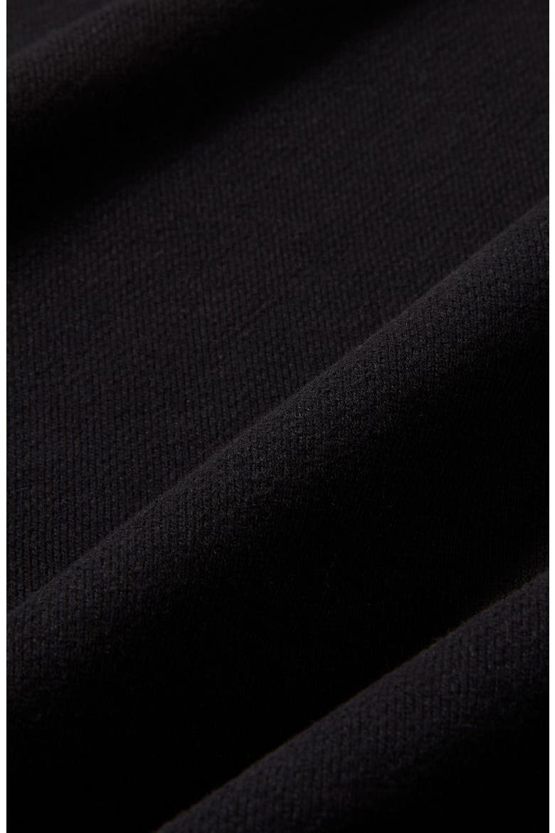 Sportswear Studio Oversized Fleece Sweatpants, Alternate, color, TOTAL BLACK/ WHITE