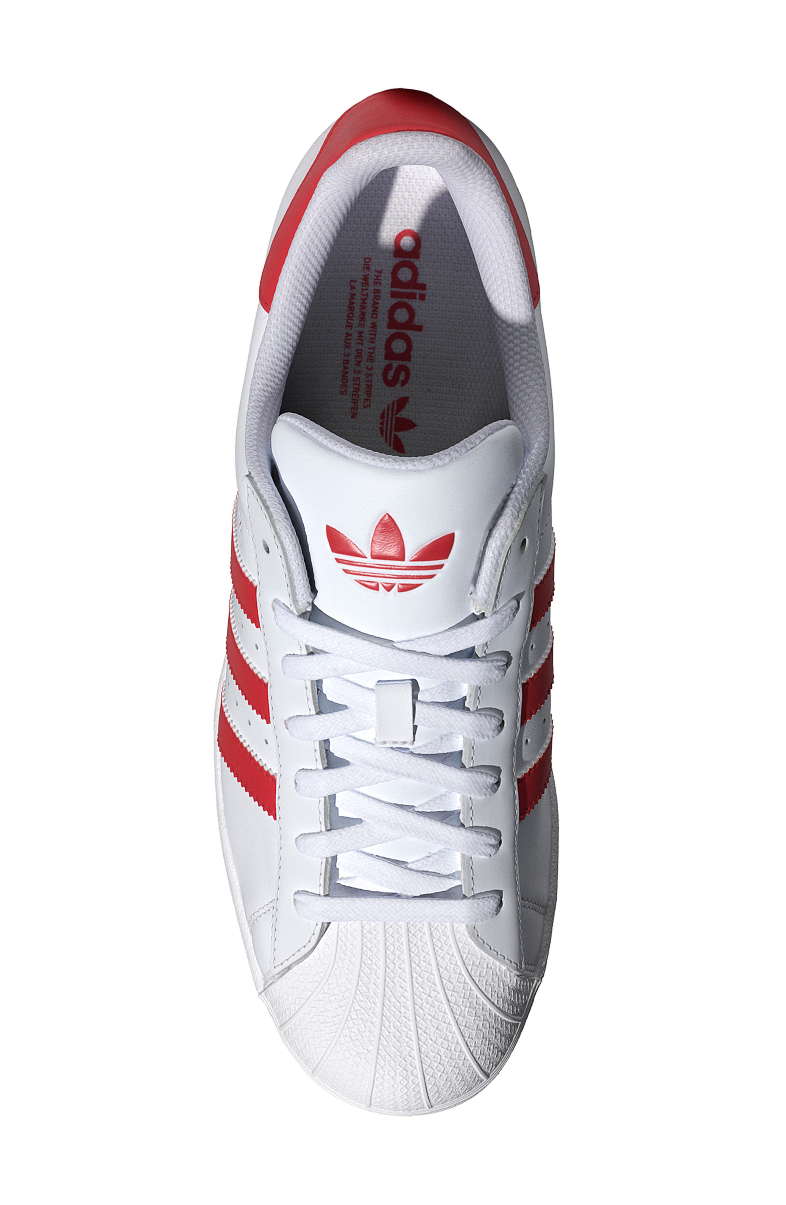 adidas Superstar Sneaker, Alternate, color, 
