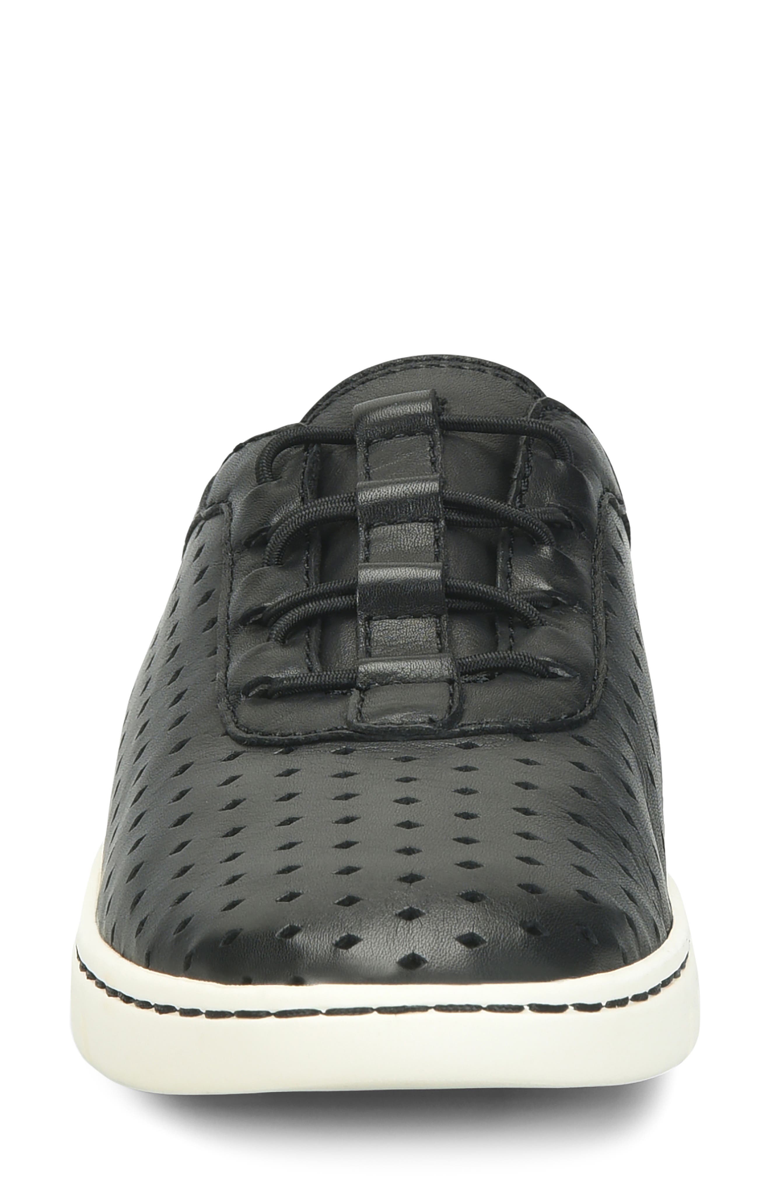 Børn Amaya Sneaker, Alternate, color, Black Leather
