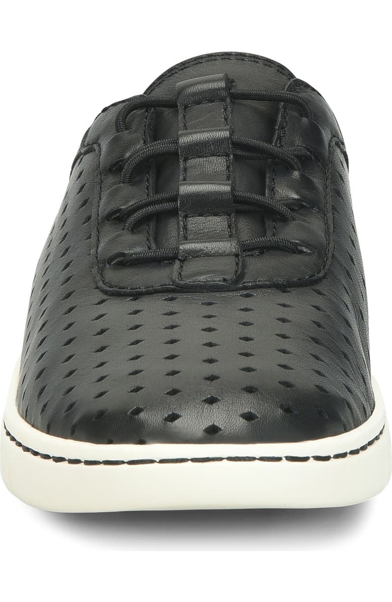 Børn Amaya Sneaker, Alternate, color, Black Leather