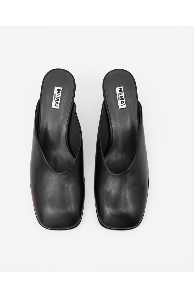 MI/MAI Junya High Heeled Clog Mules, Alternate, color, Black