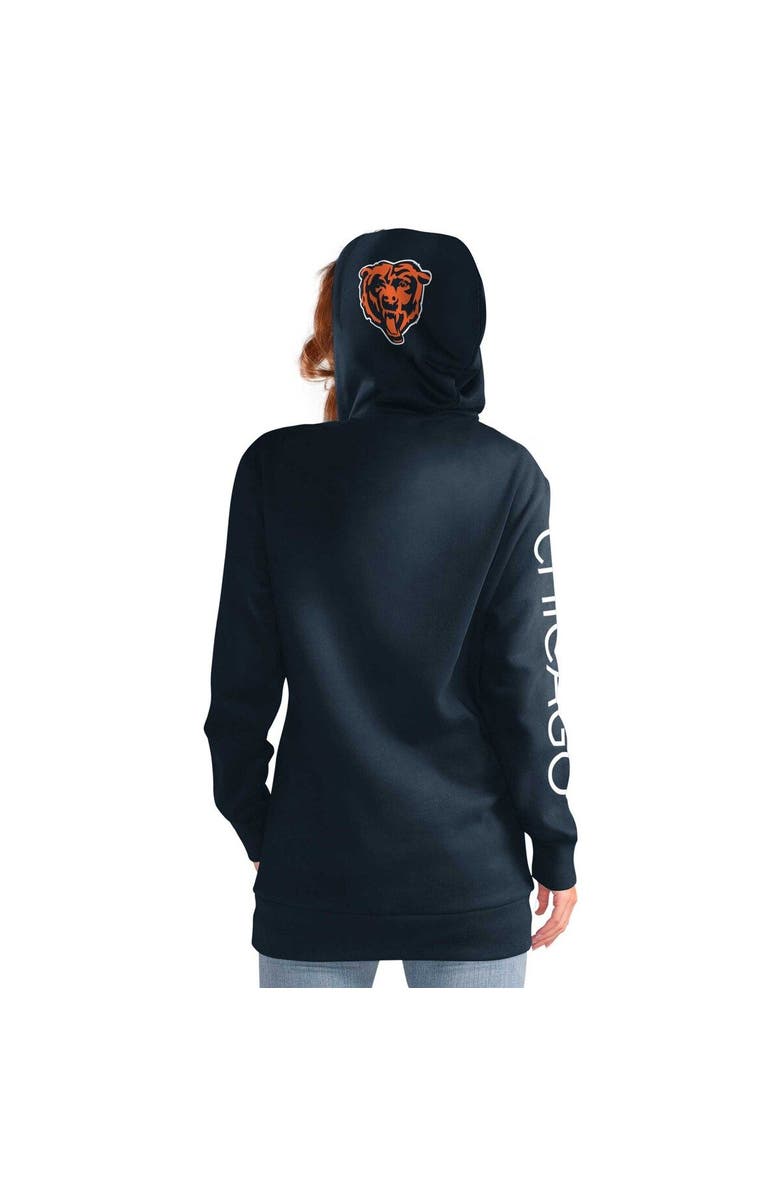 G-III 4HER BY CARL BANKS Women's G-III 4Her by Carl Banks Navy Chicago Bears Extra Inning Pullover Hoodie, Alternate, color, Navy