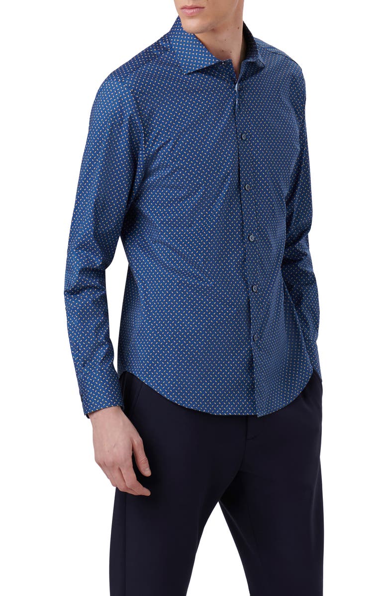 Bugatchi Axel Button-Up Shirt, Alternate, color,