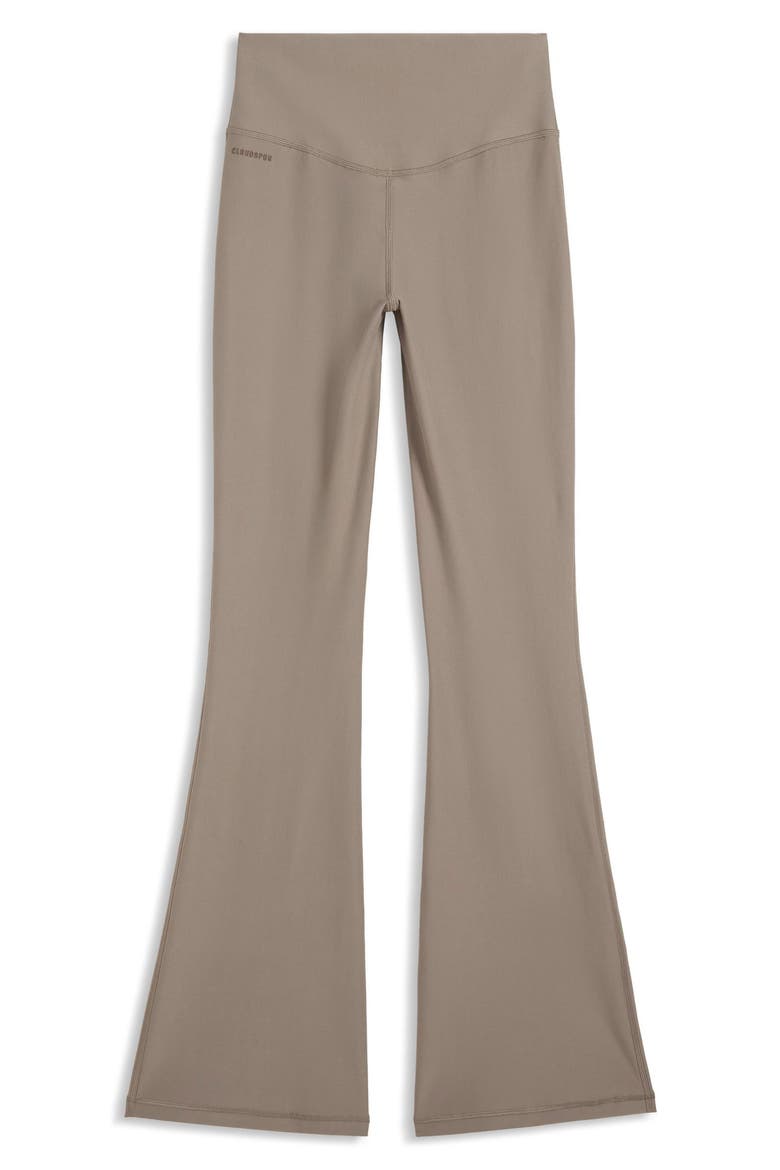 Cloudspun Performance Flare Leg Tights, Alternate, color, MOUSE GRAY