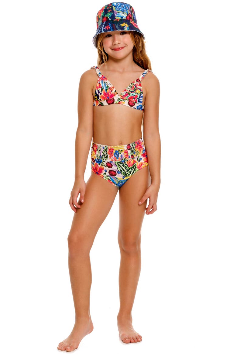 Kids' Zhanna Citrus Two-Piece Swimsuit, Alternate, color, MULTICOLOR