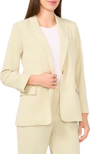 Halogen® Single Button Relaxed Blazer