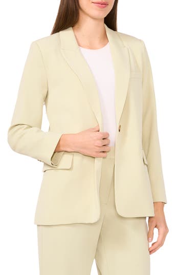 Halogen ® Single Button Relaxed Blazer In Neutral