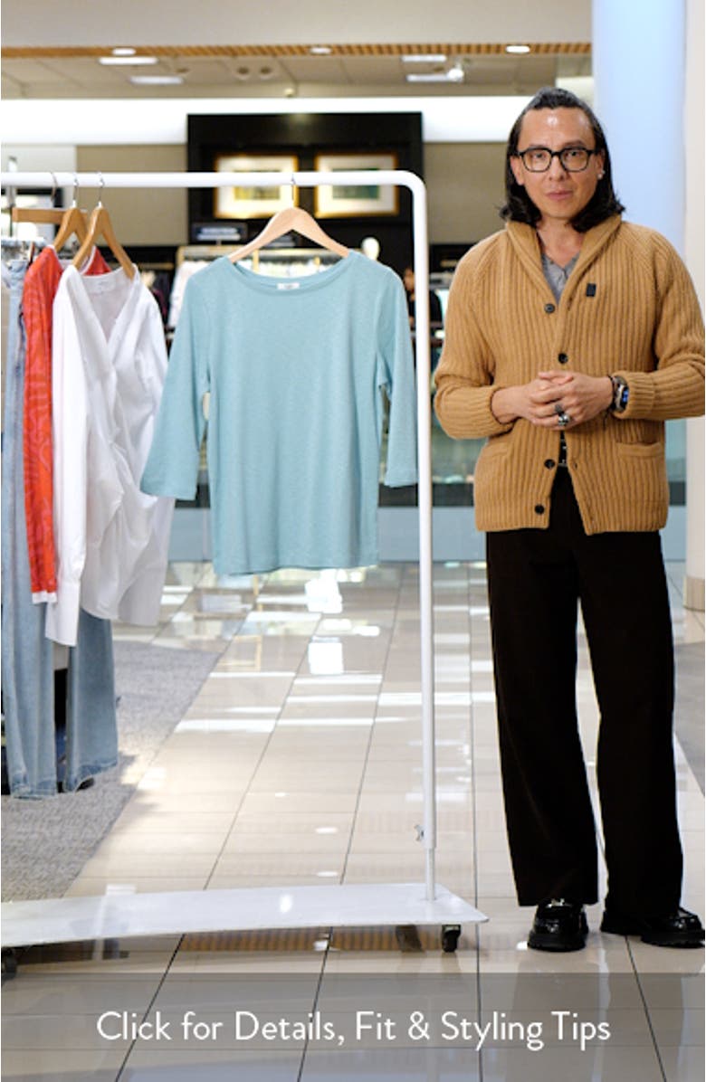 Boat Neck T-Shirt, sales video thumbnail