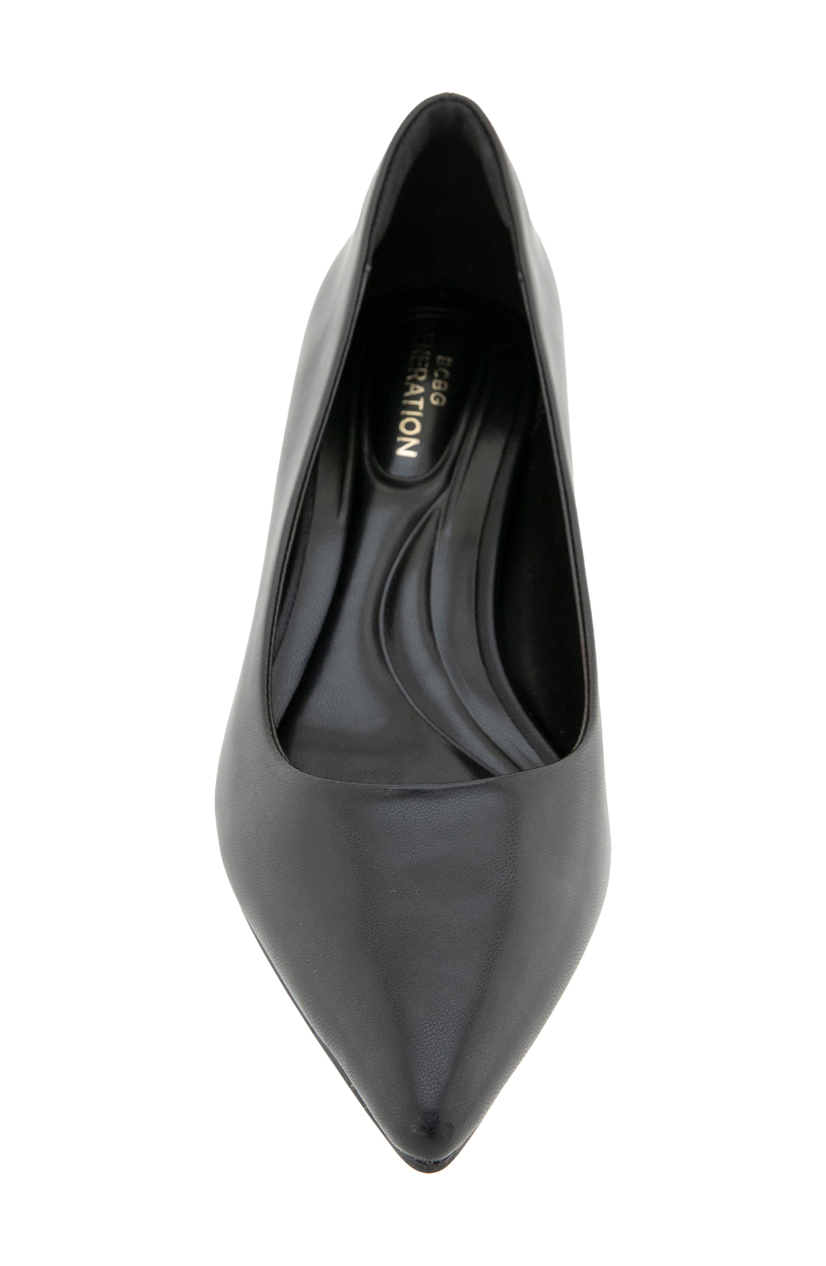 BCBGeneration Daven Pointed Toe Kitten Heel Pump - Wide Width Available, Alternate, color, 
