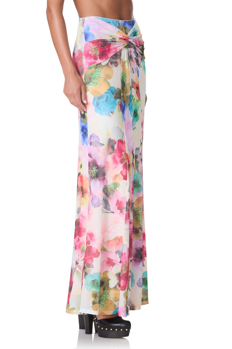 Amirah Floral Maxi Skirt, Alternate, color, WATERCOLOR BLOSSOM