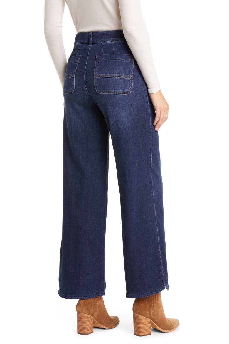 Whitney Skyrise Wide Leg Jeans, Alternate, color, INDIGO