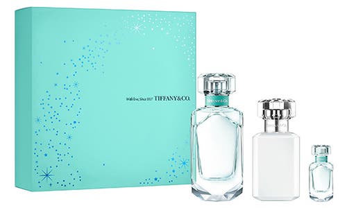 Tiffany & Co . Tiffany Eau De Parfum Gift Set $228 Value In Transparent