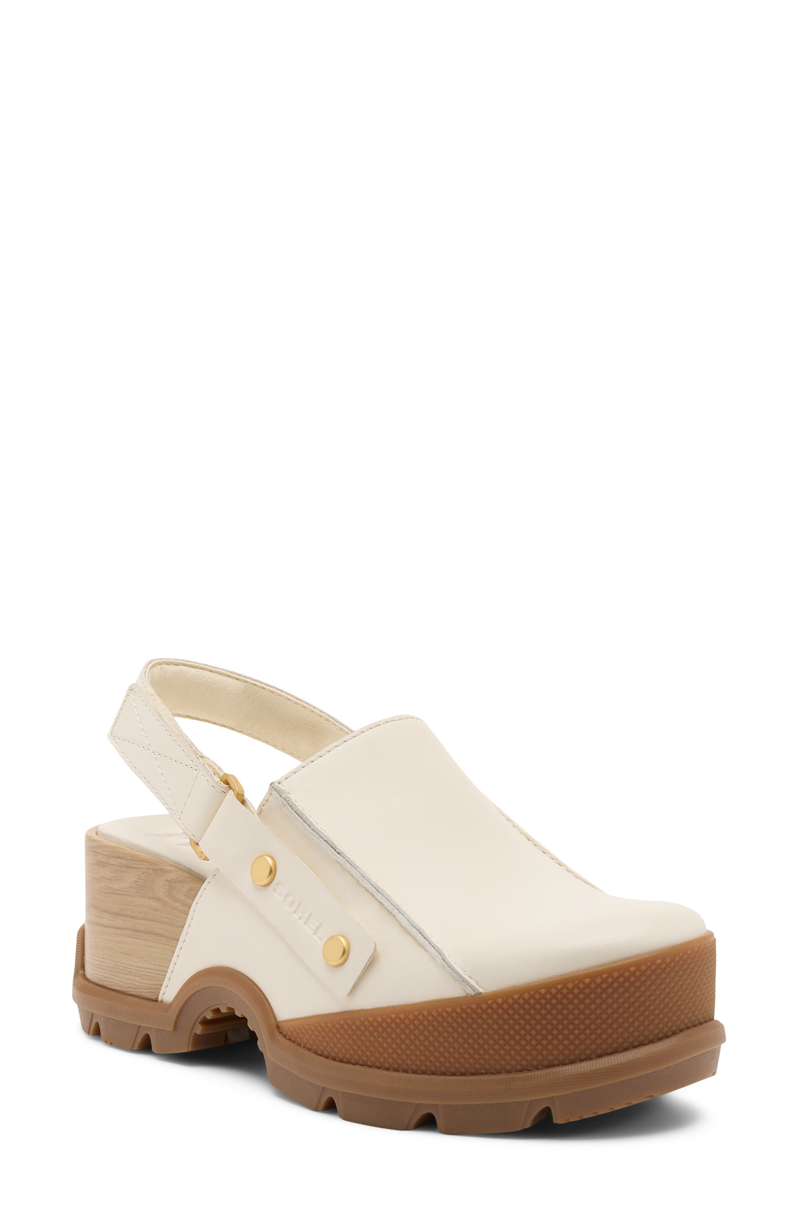 ROAM'N RBR Clog, Main, color, SNOW/ GUM 2