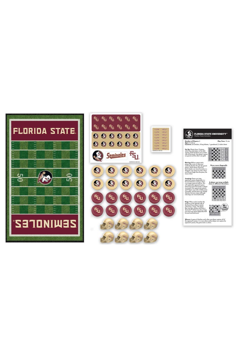 Florida State Seminoles Checkers Game, Alternate, color, Multicolor