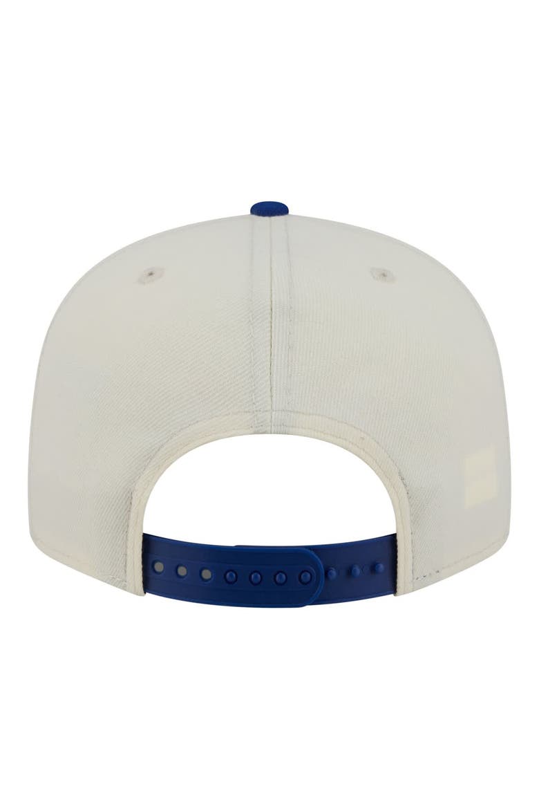 Men's New Era Cream/Royal New York Mets Localized 9FIFTY Snapback Hat, Alternate, color, Cream